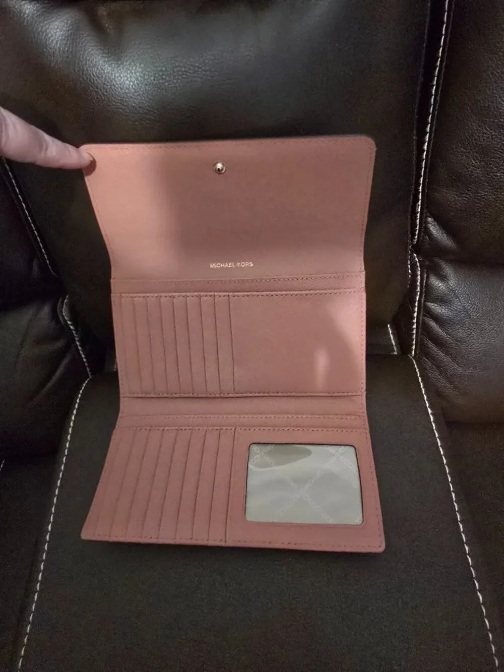 Michael Kors Evie hobo and matching wallet